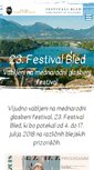 Mobile Screenshot of festivalbled.com